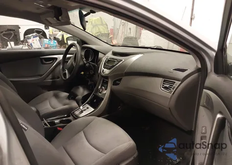 2011 Hyundai Elantra Gls from USA, damaged, VIN 5NPDH4AE9BH002718